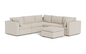 REFURBISHED - The Ciello Corner -Sunset Beige