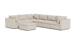 REFURBISHED - The Ciello Corner -Sunset Beige