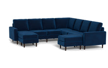 Load image into Gallery viewer, The Cozey Corner - Velvet Sapphire - Square - C
