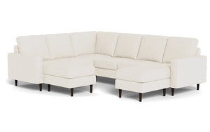 REFURBISHED - The Cozey Corner - Ivory - Square - C