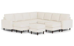 REFURBISHED - The Cozey Corner - Ivory - Square - C