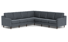 Load image into Gallery viewer, REFURBISHED - The Cozey Corner - Velvet Sapphire - Square
