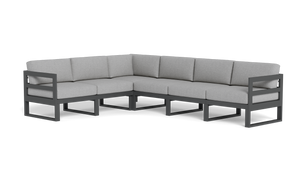 REFURBISHED - Mistral - Sectional - Silver Shade