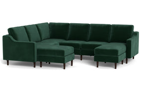 The Cozey Corner - Velvet Emerald - Original - C