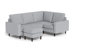REFURBISHED - The Cozey Corner - Light Grey - Square