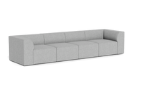 Load image into Gallery viewer, REFURBISHED - Atmosphere - Sofa - Silver
