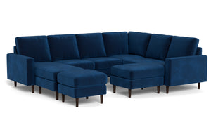The Cozey Corner - Velvet Sapphire - Square - C