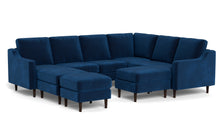 Load image into Gallery viewer, REFURBISHED - The Cozey Corner - Velvet Sapphire - Original - C
