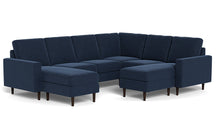 Load image into Gallery viewer, REFURBISHED - The Cozey Corner - Navy Blue - Square - C
