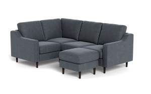 REFURBISHED - The Cozey Corner - Velvet Sapphire - Square
