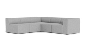 REFURBISHED - Atmosphere - Sectional - Silver