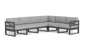 REFURBISHED - Mistral - Sectional - Silver Shade