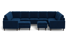 Load image into Gallery viewer, REFURBISHED - The Cozey Corner - Velvet Sapphire - Square
