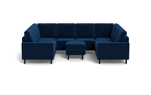 REFURBISHED - The Cozey Corner - Velvet Sapphire - Square