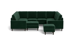 The Cozey Corner - Velvet Emerald - Square