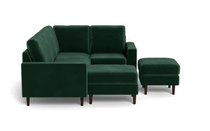 The Cozey Corner - Velvet Emerald - Square