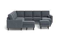 Load image into Gallery viewer, REFURBISHED - The Cozey Corner - Dark Grey - Square - C
