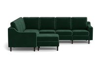 Load image into Gallery viewer, REFURBISHED - The Cozey Corner - Velvet Emerald - Original
