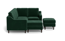 Load image into Gallery viewer, REFURBISHED - The Cozey Corner - Velvet Emerald - Original
