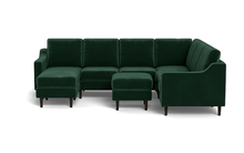 Load image into Gallery viewer, REFURBISHED - The Cozey Corner - Velvet Emerald - Original
