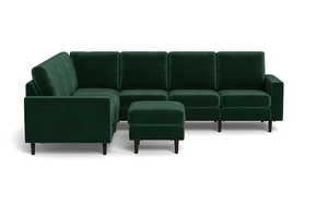 The Cozey Corner - Velvet Emerald - Square