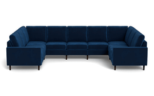 Load image into Gallery viewer, REFURBISHED - The Cozey Corner - Velvet Sapphire - Square
