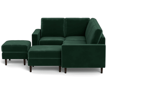 The Cozey Corner - Velvet Emerald - Square