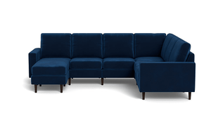 REFURBISHED - The Cozey Corner - Velvet Sapphire - Square
