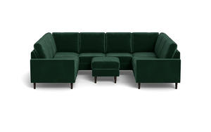 The Cozey Corner - Velvet Emerald - Square