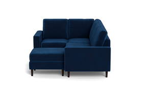 REFURBISHED - The Cozey Corner - Velvet Sapphire - Square