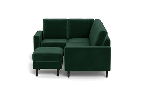 The Cozey Corner - Velvet Emerald - Square