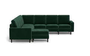 The Cozey Corner - Velvet Emerald - Square