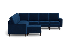REFURBISHED - The Cozey Corner - Velvet Sapphire - Square