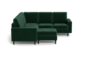 The Cozey Corner - Velvet Emerald - Square