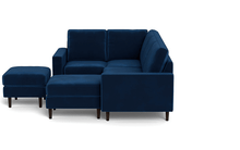 Load image into Gallery viewer, REFURBISHED - The Cozey Corner - Velvet Sapphire - Square
