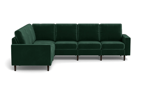 The Cozey Corner - Velvet Emerald - Square