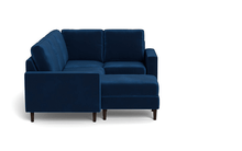 Load image into Gallery viewer, REFURBISHED - The Cozey Corner - Velvet Sapphire - Square
