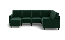 Load image into Gallery viewer, The Cozey Corner - Velvet Emerald - Square
