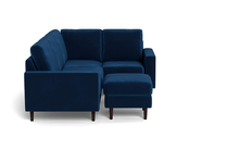 Load image into Gallery viewer, REFURBISHED - The Cozey Corner - Velvet Sapphire - Square
