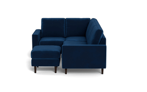 REFURBISHED - The Cozey Corner - Velvet Sapphire - Square