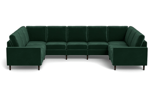 The Cozey Corner - Velvet Emerald - Square