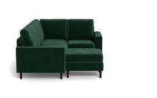 Load image into Gallery viewer, The Cozey Corner - Velvet Emerald - Square
