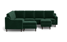 Load image into Gallery viewer, REFURBISHED - The Cozey Corner - Velvet Emerald - Original
