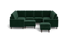 Load image into Gallery viewer, The Cozey Corner - Velvet Emerald - Square
